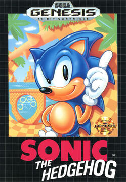 Sonic the Hedgehog cover art